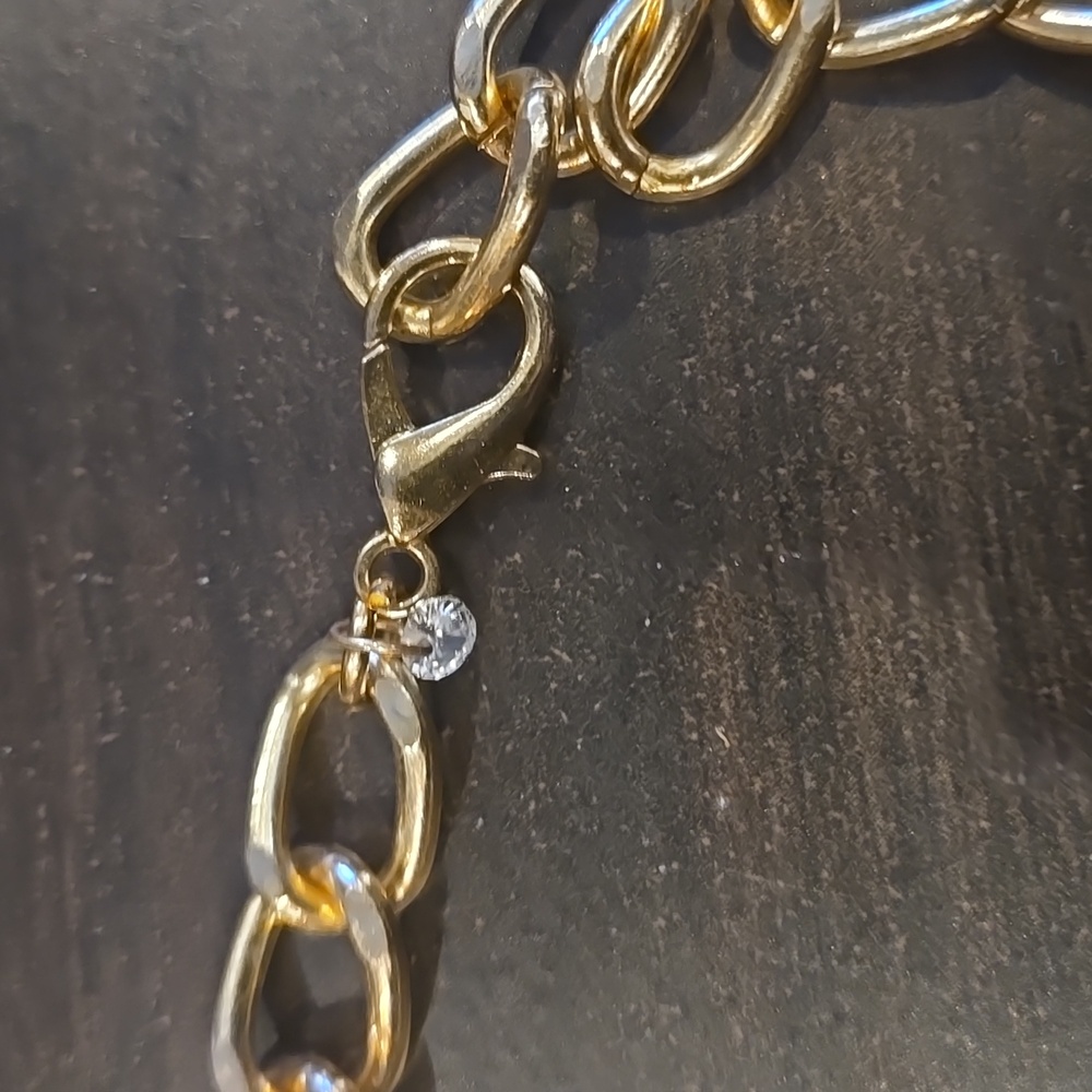 True Religion Gold Mesh Convertible Belt/Crossbody Bag NWOT - Picture 5 of 9